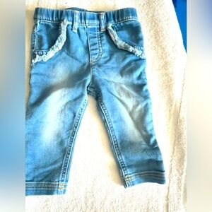 Kids Cat& Jack Blue Denim Jeans size 6-9mths